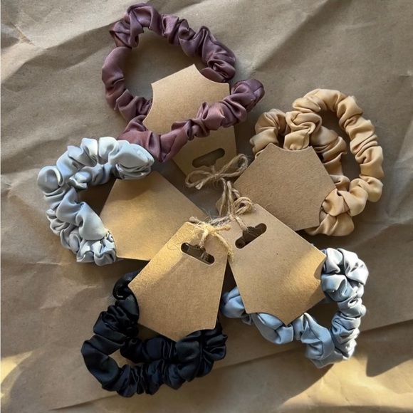 Other - 🤩 any two items for $9 🤩 2 pack silk scrunchies